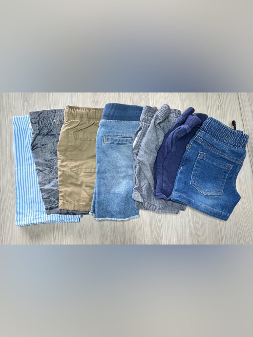 Lot of 7 Toddler Boy Shorts 2T 24M Mixed Brands Children’s place Cat & Jack, Etc